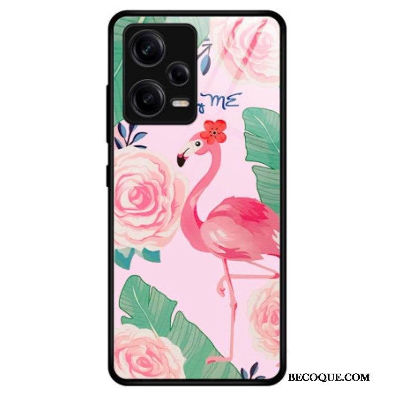 Kuori Xiaomi Redmi Note 12 Pro Flamingo Karkaistu Lasi
