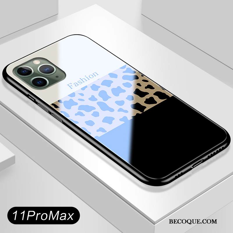 Kuori iPhone 11 Pro Max Laukut Net Red Murtumaton, Kotelo iPhone 11 Pro Max Suojaus Peili Leopardi