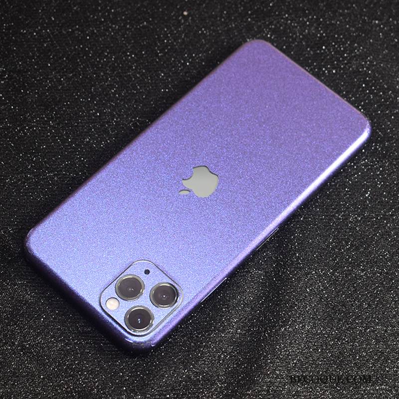 Kuori iPhone 11 Pro Max Laukut Violetti Kaltevuus, Kotelo iPhone 11 Pro Max Suojaus Jauhe Kalvo