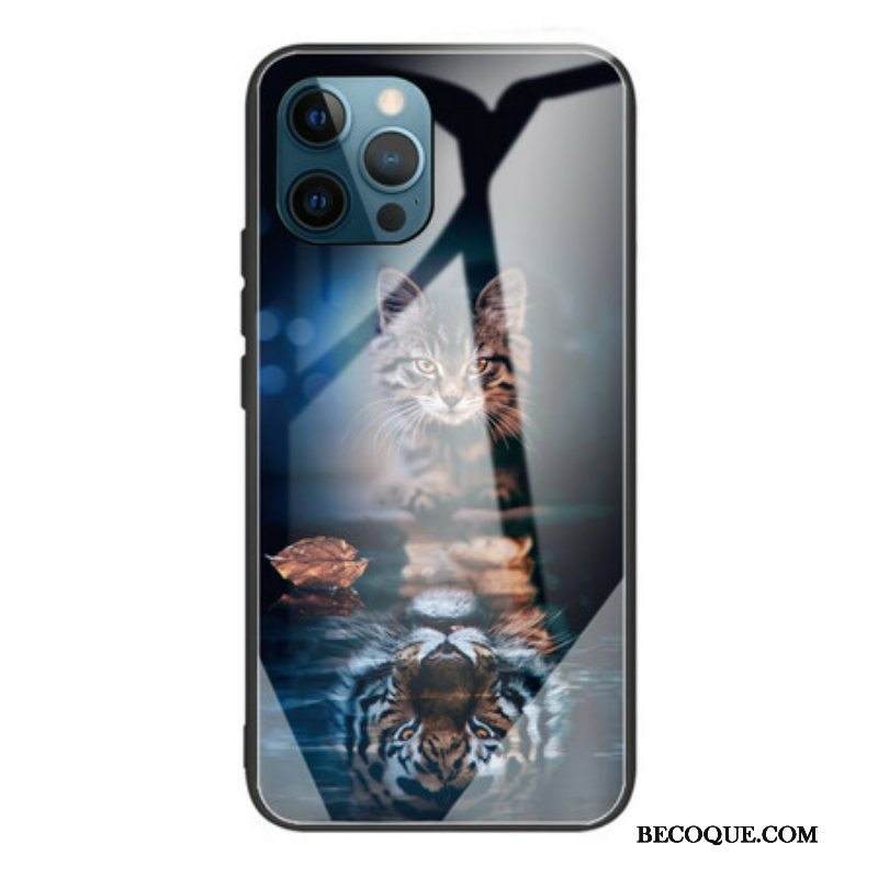 Kuori iPhone 13 Pro My Tiger Tempered Glass