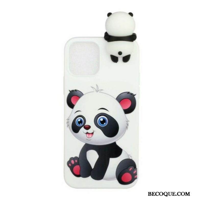 Kuori iPhone 13 Pro Suloinen Panda 3d