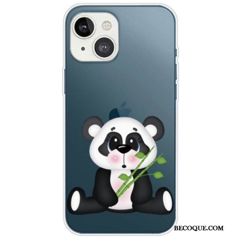 Kuori iPhone 14 Plus Saumaton Surullinen Panda