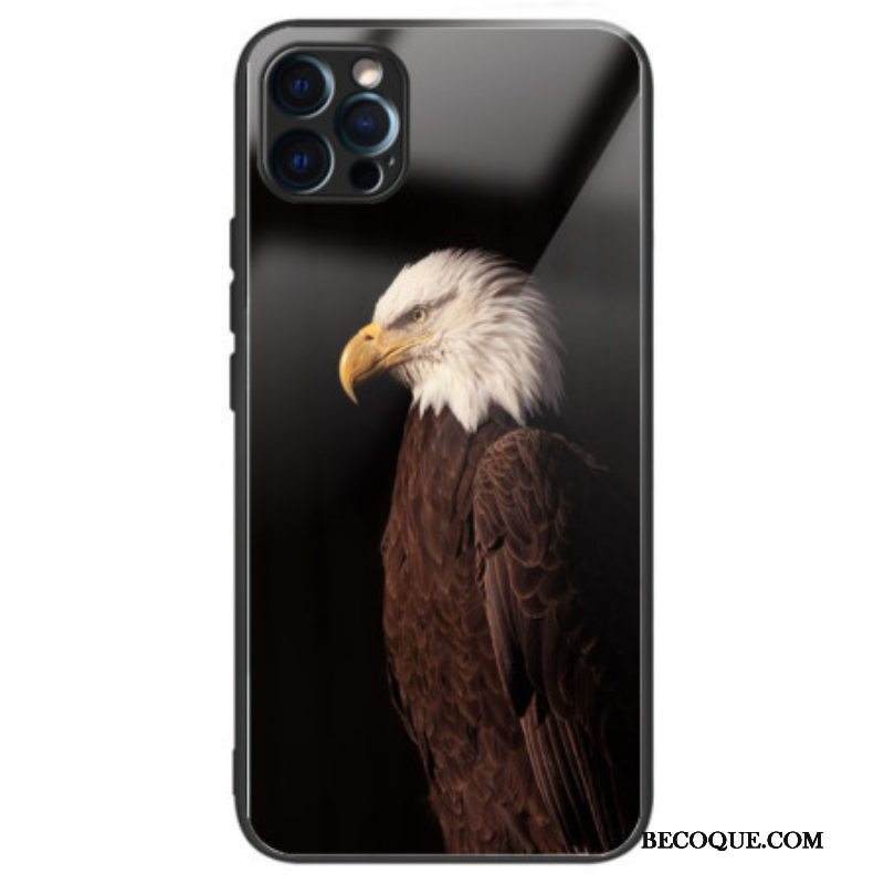 Kuori iPhone 14 Pro Eagle Karkaistu Lasi