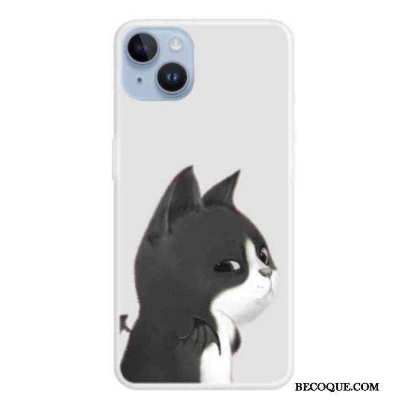 Kuori iPhone 15 Plus Devil Cat