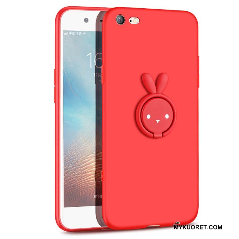 Kuori iPhone 6/6s Plus Luova Puhelimen Kuoret Persoonallisuus, Kotelo iPhone 6/6s Plus Pehmeä Neste Ultra Punainen