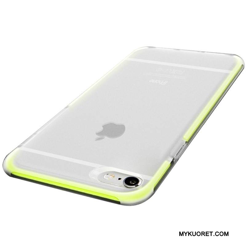 Kuori iPhone 6/6s Silikoni Puhelimen Kuoret Pesty Suede, Kotelo iPhone 6/6s Laukut Murtumaton Vihreä