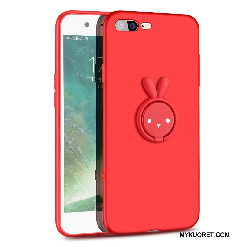 Kuori iPhone 8 Luova Murtumaton Puhelimen Kuoret, Kotelo iPhone 8 Silikoni Punainen Persoonallisuus