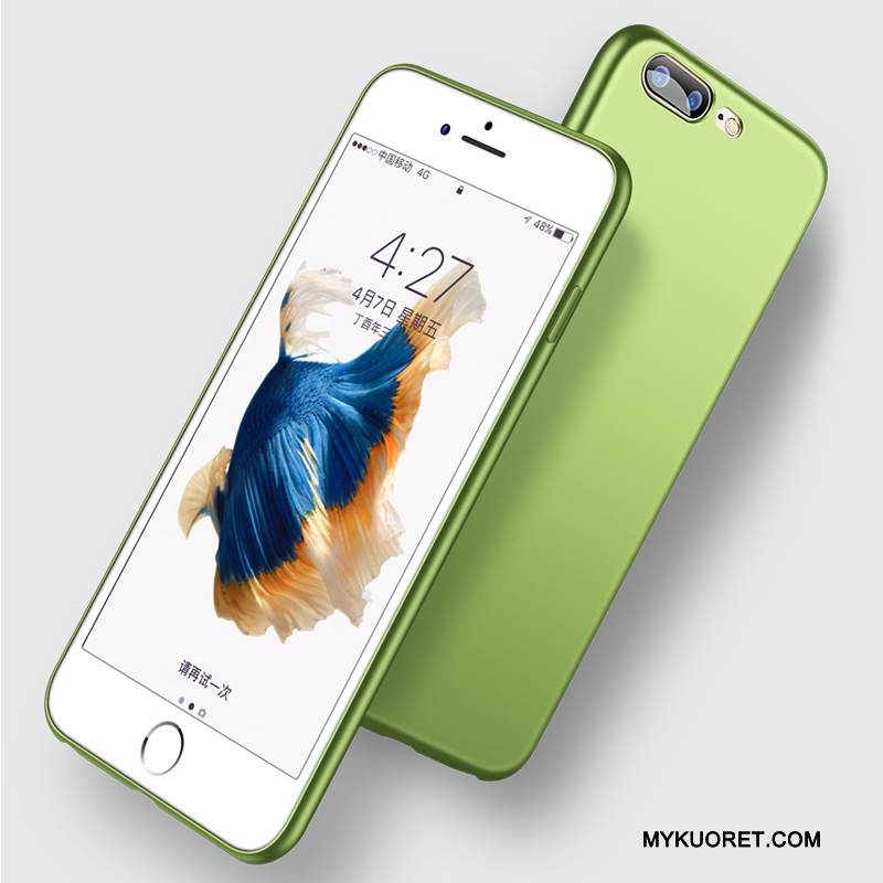 Kuori iPhone 8 Plus Pehmeä Neste Vihreä Ultra, Kotelo iPhone 8 Plus Silikoni Uusi Puhelimen Kuoret