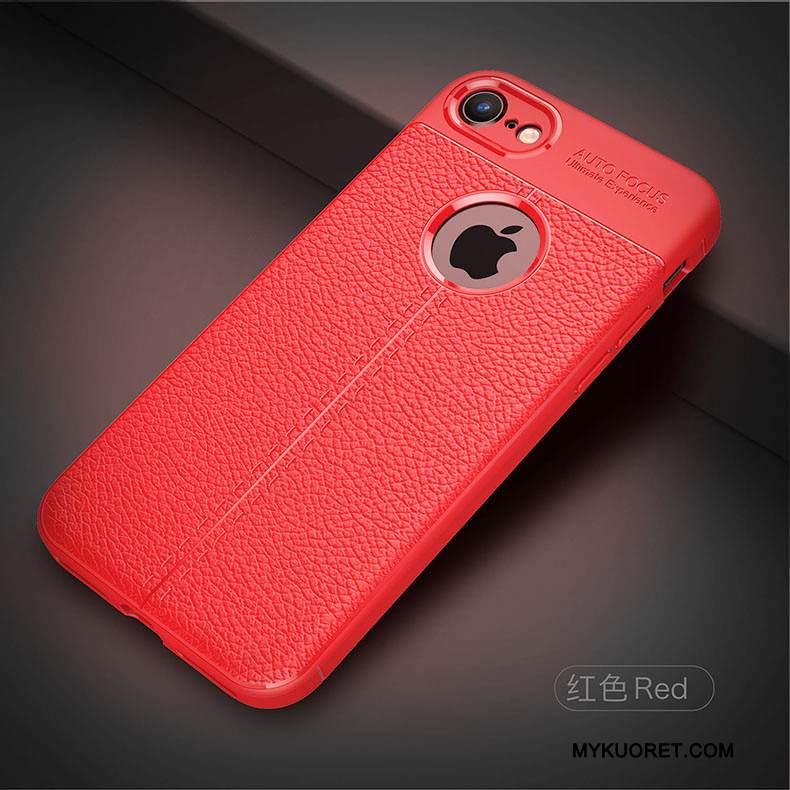 Kuori iPhone 8 Silikoni Murtumaton Punainen, Kotelo iPhone 8 Laukut Puhelimen Kuoret Liiketoiminta
