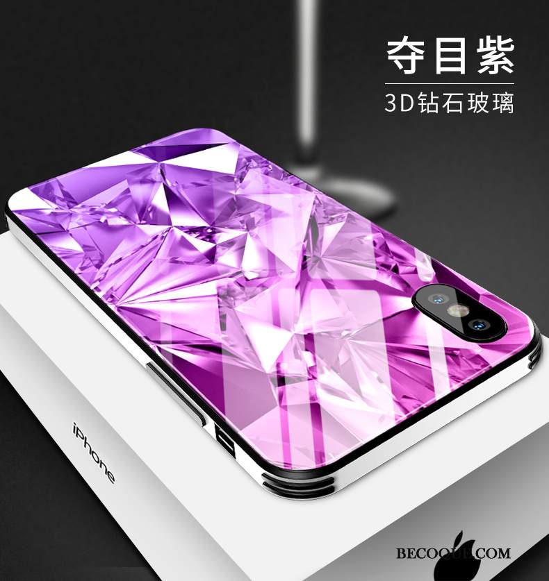 Kuori iPhone Xs Silikoni Violetti Puhelimen Kuoret, Kotelo iPhone Xs Tila Uusi Tide-brändi