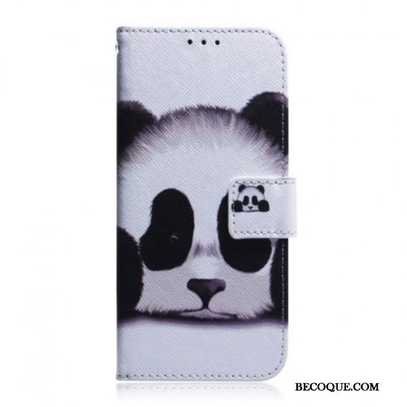 Nahkakotelo Samsung Galaxy M32 Pandan Kasvot