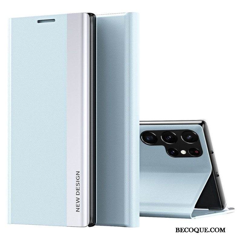 Puhelinkuoret Samsung Galaxy S23 Ultra 5G Kotelot Flip Uusi Muotoilu