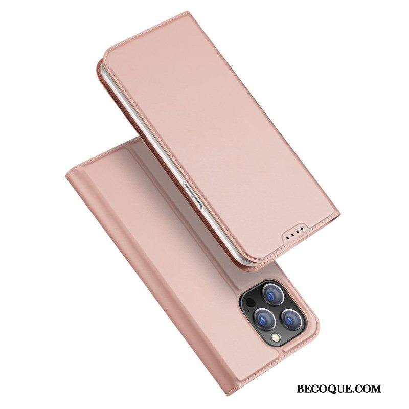 Puhelinkuoret iPhone 15 Pro Max Kotelot Flip Skin Pro Series Dux Ducis