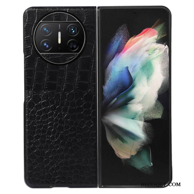 Case Huawei Mate X3 Puhelinkuoret Aitoa Krokotiilinnahkaa