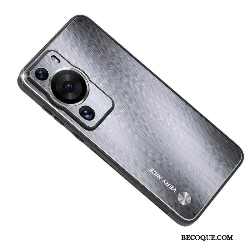 Case Huawei P60 Pro Harjattua Alumiinia