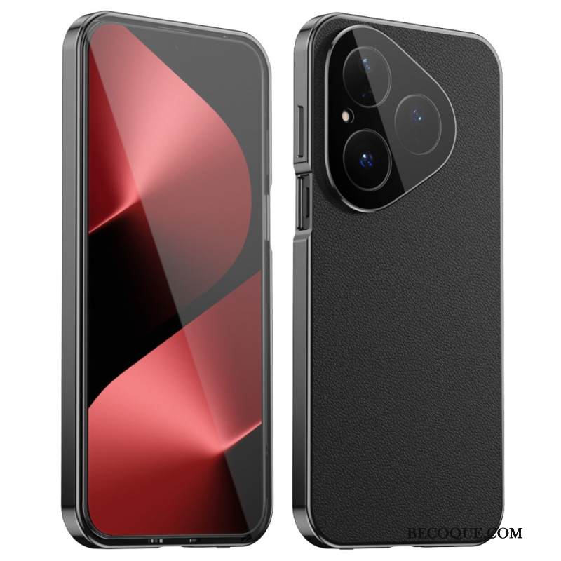 Case Huawei Pura 80 Puhelinkuoret Nahkakuviointi Ja Karkaistusta Lasista Valmistettu Näytönsuoja