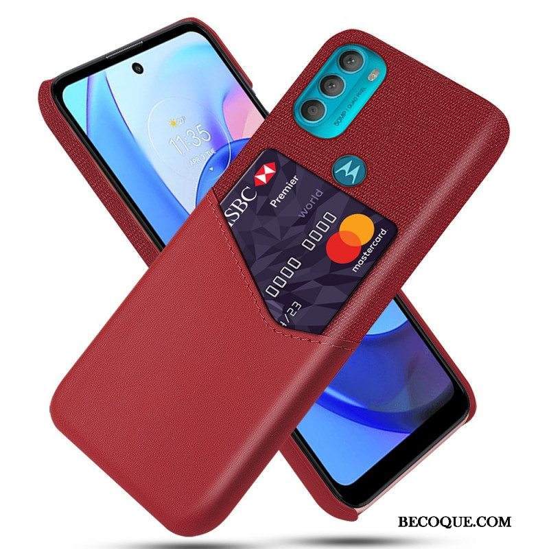 Case Moto G71 5G Ksq-korttikotelo