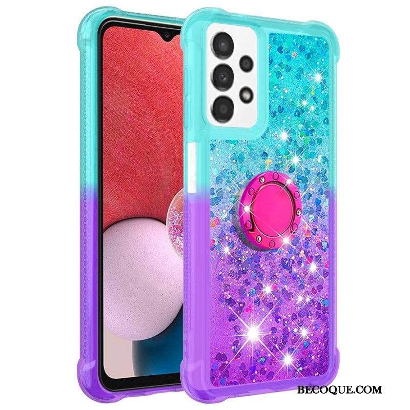 Case Samsung Galaxy A13 Glitter Ring-kiinnike