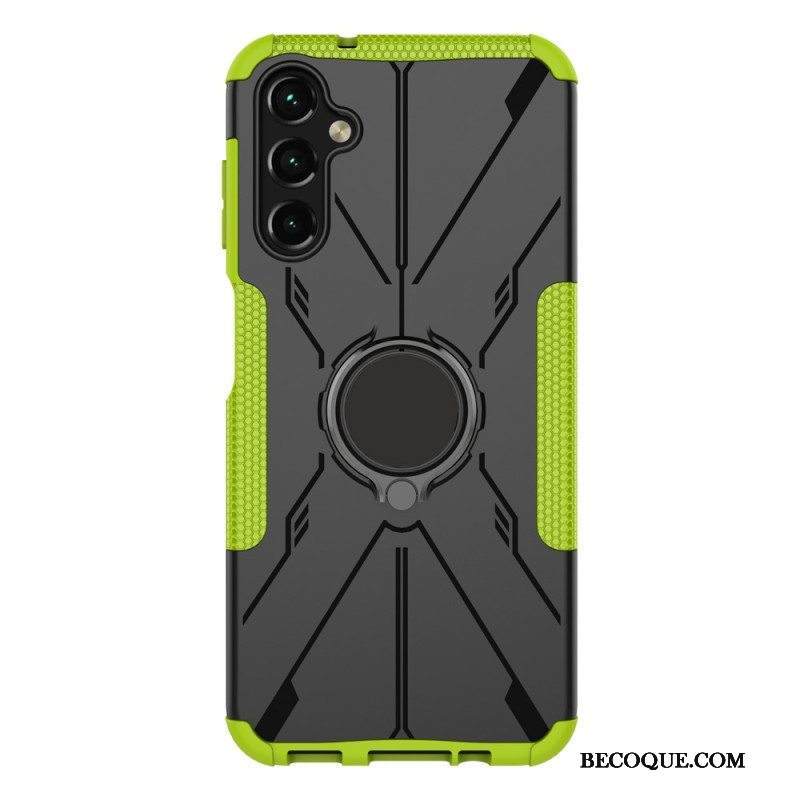 Case Samsung Galaxy A14 / A14 5G Kaksivärinen Rengastuki