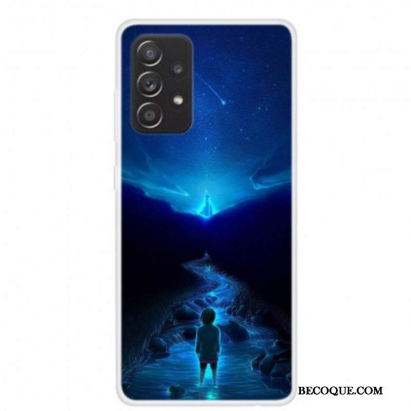 Case Samsung Galaxy A52 4G / A52 5G / A52s 5G Silikoni Dreams Of Planets