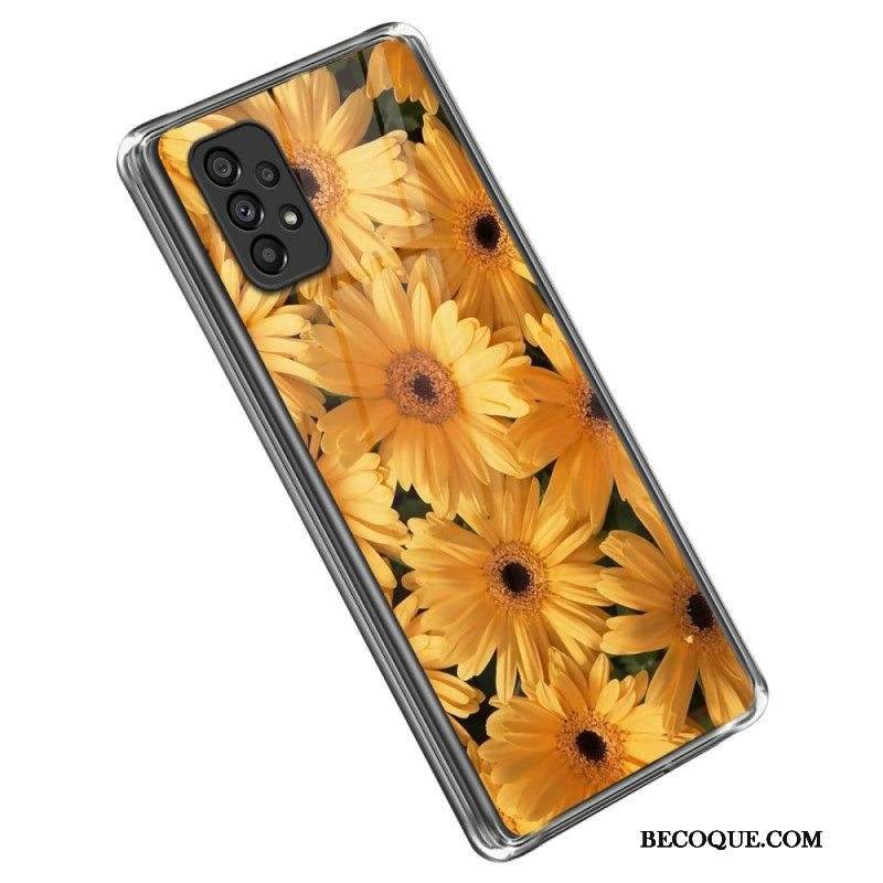 Case Samsung Galaxy A53 5G Ikuiset Auringonkukat