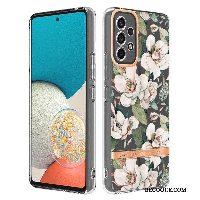 Case Samsung Galaxy A53 5G Saumaton Kukka