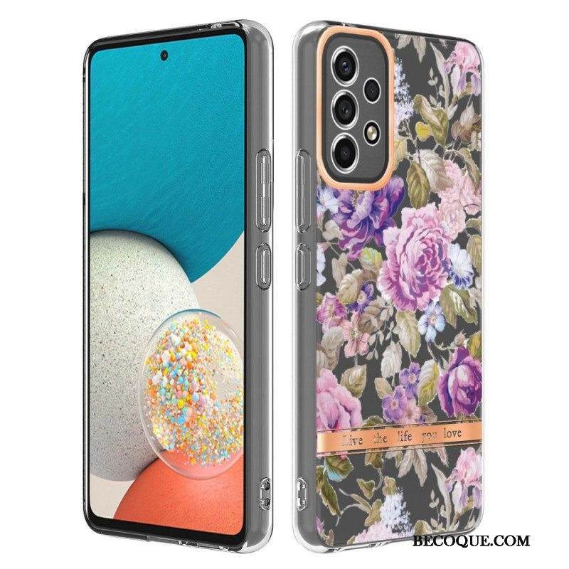 Case Samsung Galaxy A53 5G Saumaton Kukka