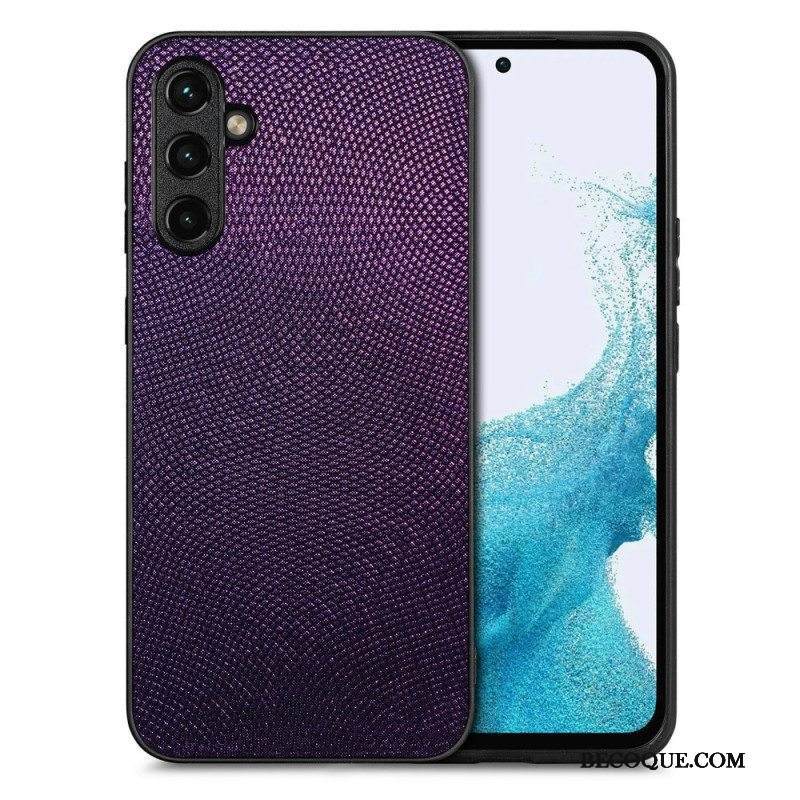 Case Samsung Galaxy A54 5G Värillinen Keinonahka