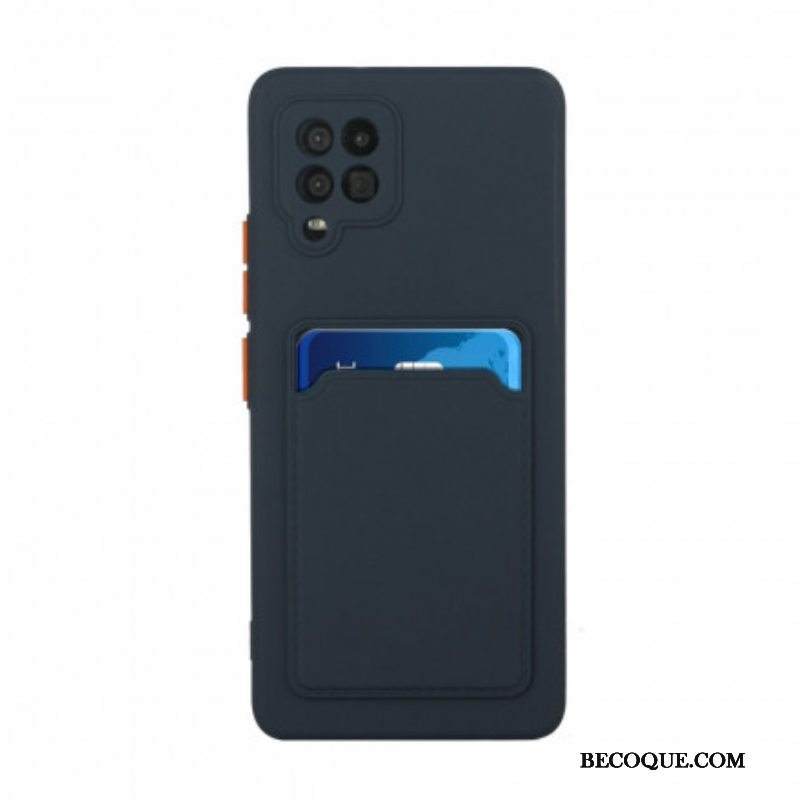 Case Samsung Galaxy M12 / A12 Silikoninen Korttikotelo