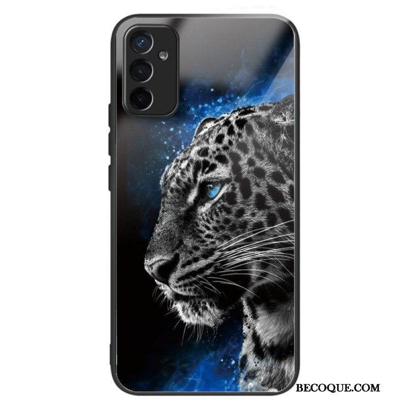 Case Samsung Galaxy M13 Tiger Karkaistu Lasi