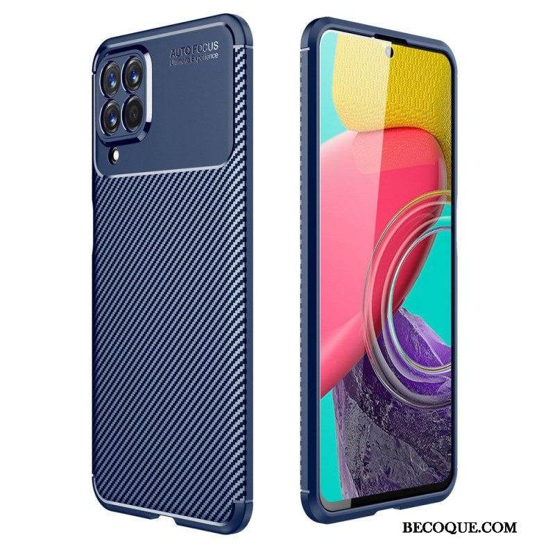 Case Samsung Galaxy M53 5G Joustava Hiilikuitu