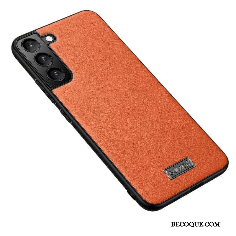 Case Samsung Galaxy S22 5G Sulada-nahkaefekti