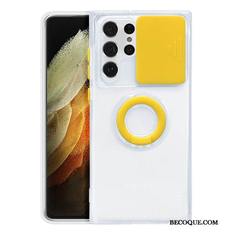 Case Samsung Galaxy S22 Ultra 5G Rengastuki Ja Linssisuojat