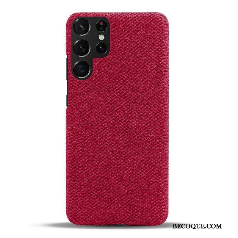 Case Samsung Galaxy S22 Ultra 5G Texture Fabric Ksq