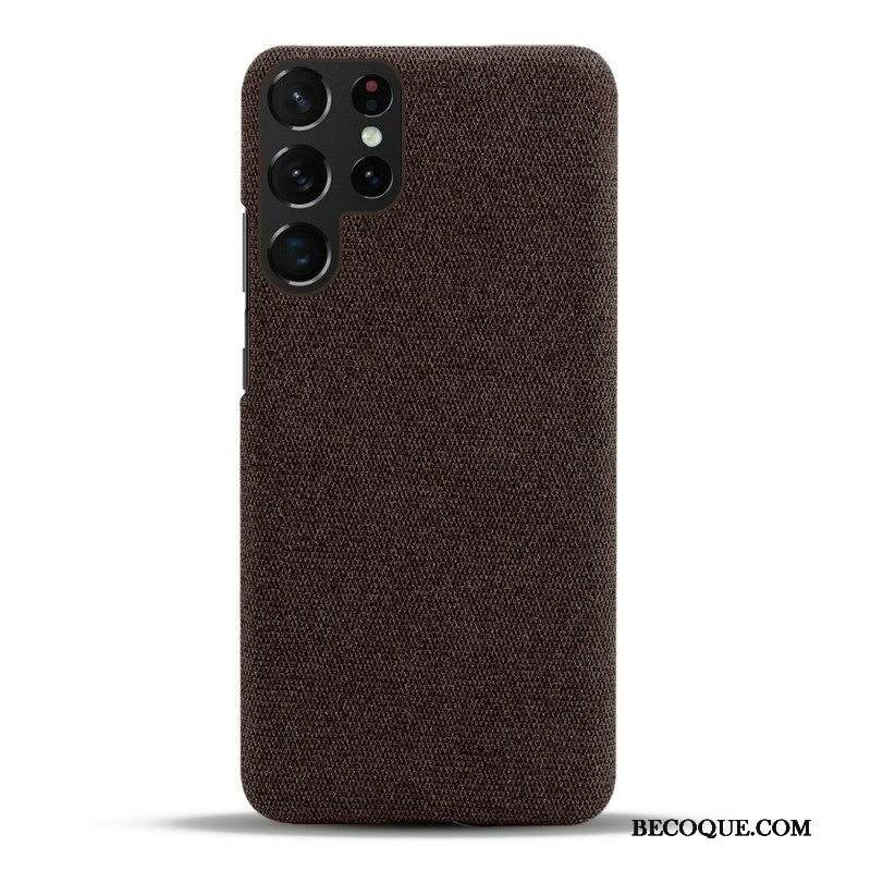 Case Samsung Galaxy S22 Ultra 5G Texture Fabric Ksq