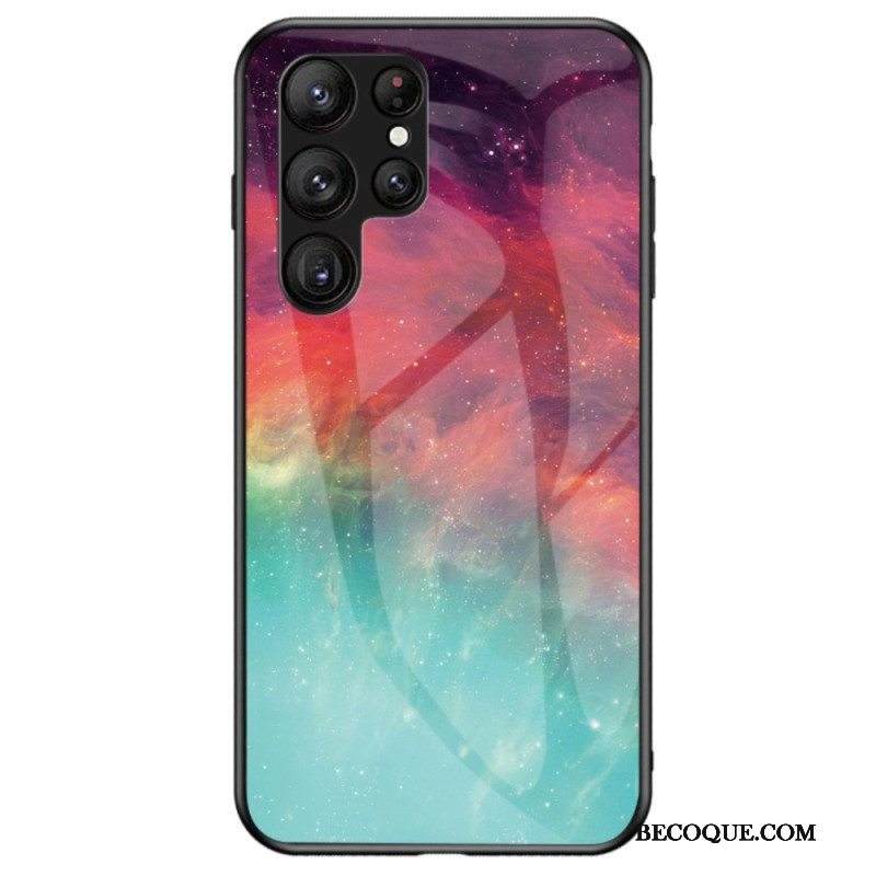 Case Samsung Galaxy S23 Ultra 5G Sky Karkaistu Lasi