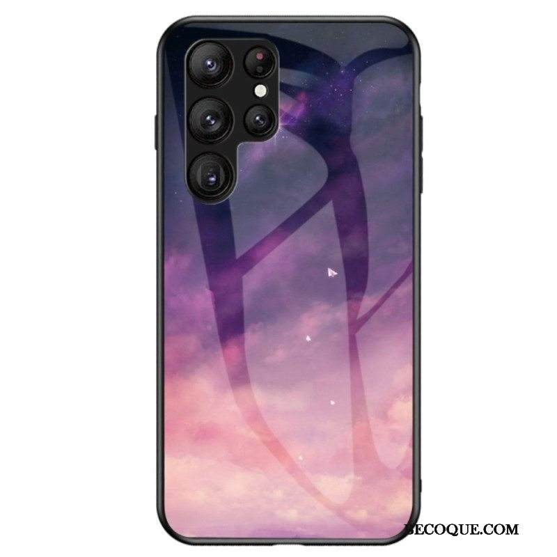 Case Samsung Galaxy S23 Ultra 5G Sky Karkaistu Lasi