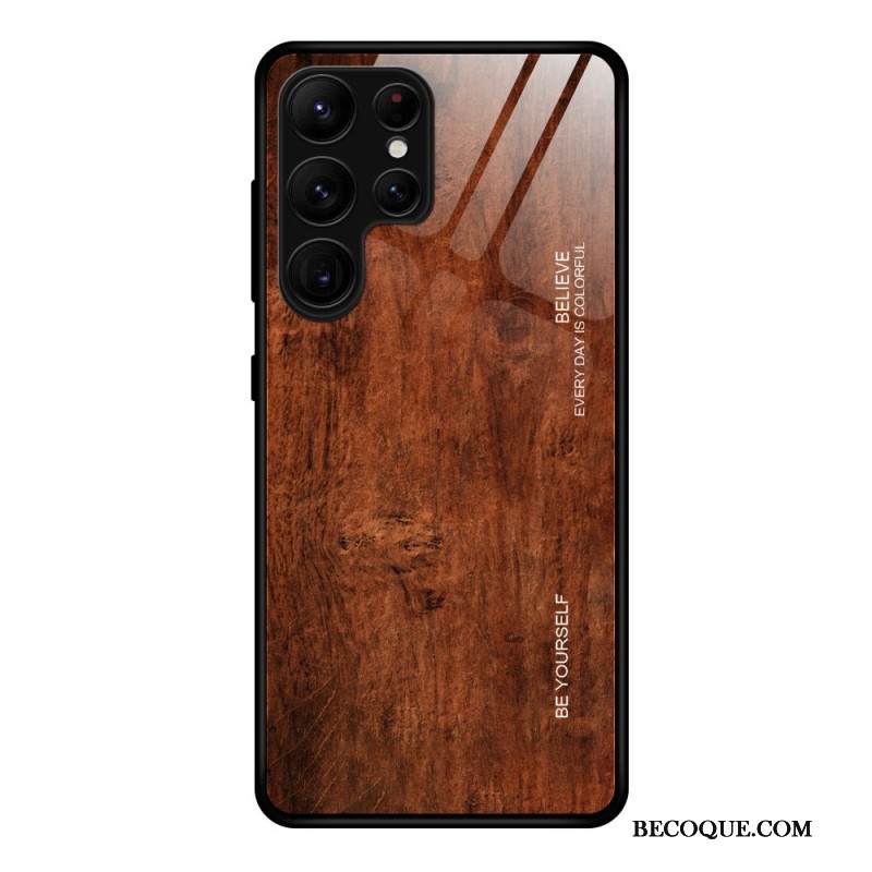 Case Samsung Galaxy S25 Ultra 5g Puhelinkuoret Karkaistua Lasia Puuta