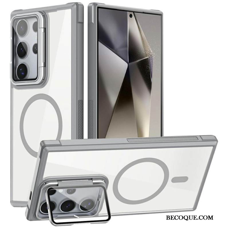 Case Samsung Galaxy S25 Ultra 5g Puhelinkuoret Magsafe-yhteensopiva Sisäänrakennetulla Jalustalla