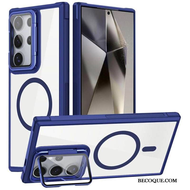 Case Samsung Galaxy S25 Ultra 5g Puhelinkuoret Magsafe-yhteensopiva Sisäänrakennetulla Jalustalla