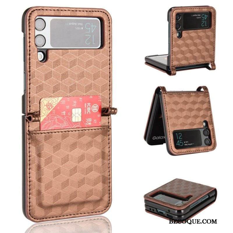 Case Samsung Galaxy Z Flip 4 Kotelot Flip 3d Kuutio