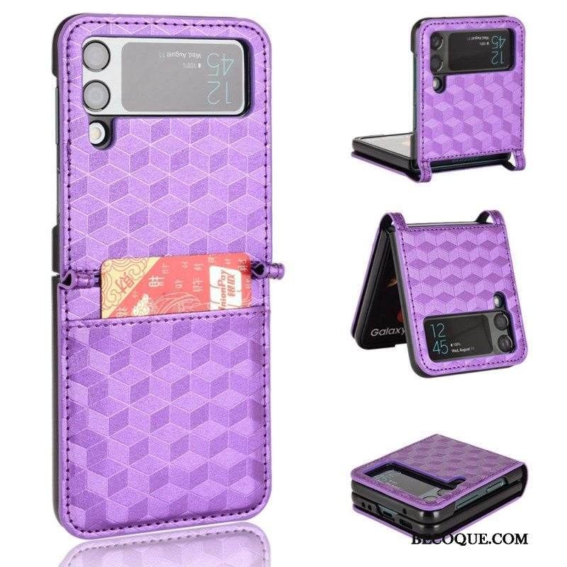 Case Samsung Galaxy Z Flip 4 Kotelot Flip 3d Kuutio