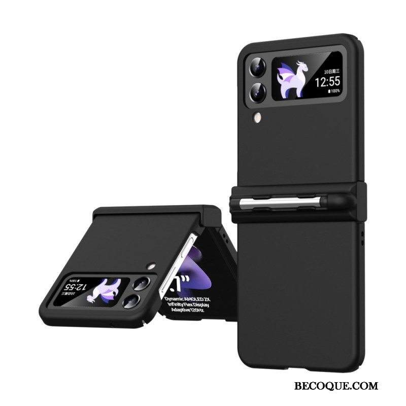Case Samsung Galaxy Z Flip 4 Kotelot Flip Klassinen Kynällä