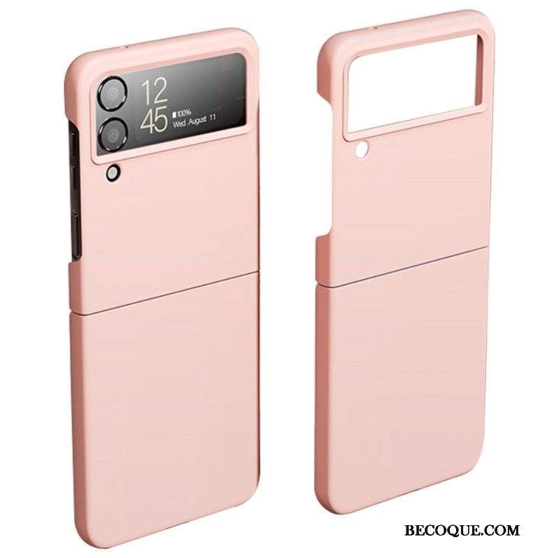 Case Samsung Galaxy Z Flip 4 Kotelot Flip Klassinen Ohut Silikoni