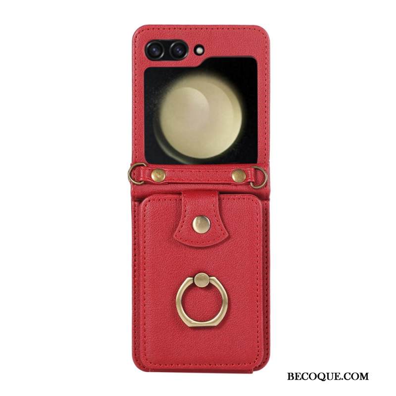 Case Samsung Galaxy Z Flip 7 Puhelinkuoret Korttikotelo Ja Olkahihna