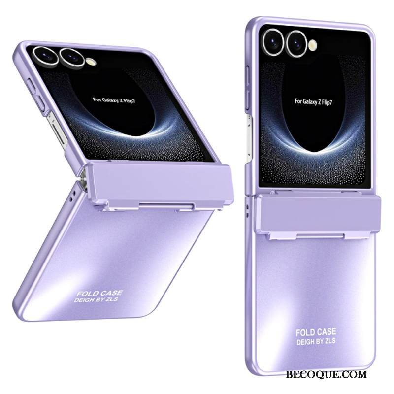 Case Samsung Galaxy Z Flip 7 Puhelinkuoret Metallinen Efekti Saranalla