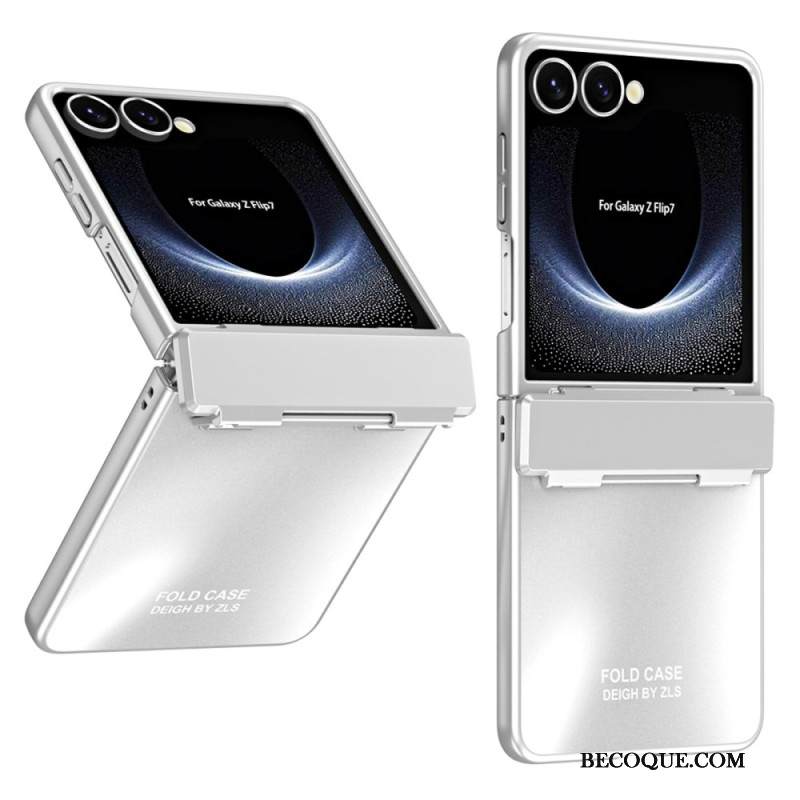 Case Samsung Galaxy Z Flip 7 Puhelinkuoret Metallinen Efekti Saranalla