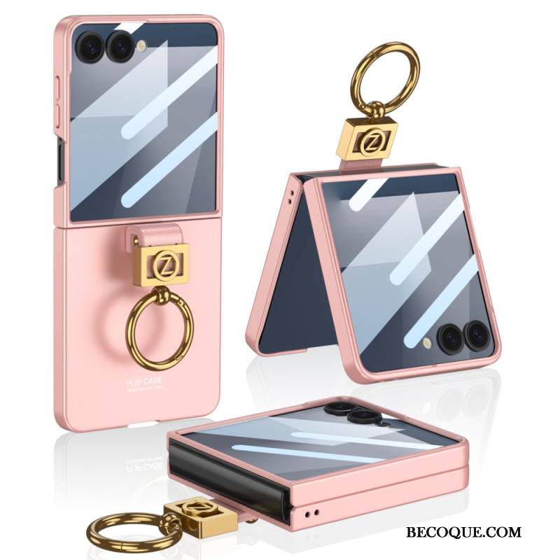 Case Samsung Galaxy Z Flip 7 Puhelinkuoret Sormusteline Ja Näytönsuoja Gkk