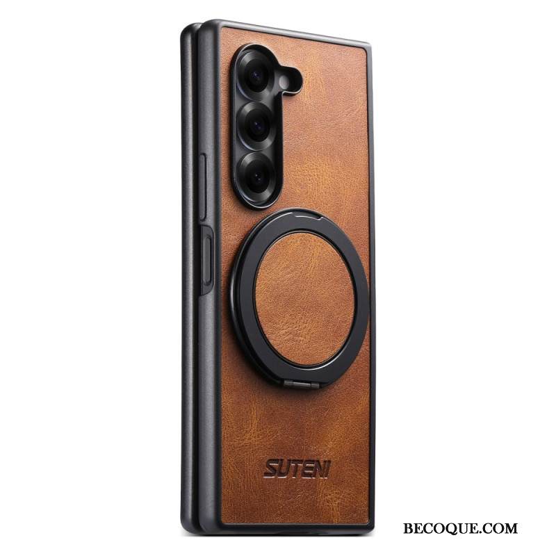 Case Samsung Galaxy Z Fold 7 Puhelinkuoret Magsafe-yhteensopiva Suteni-pyörivän Jalustan Kanssa