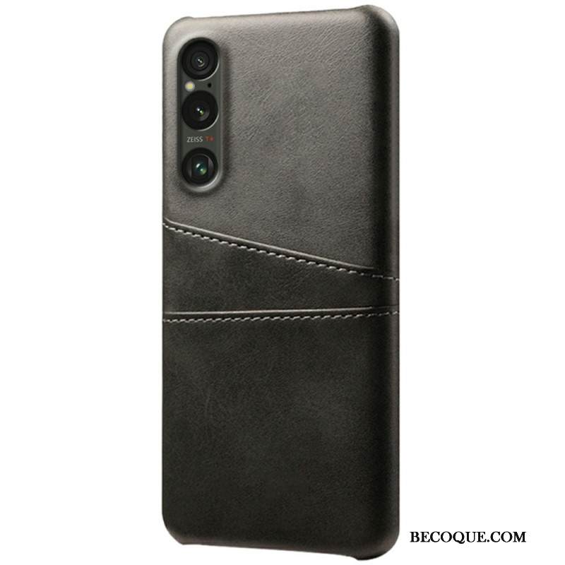 Case Sony Xperia 1 Vii Puhelinkuoret Nahkaefektikorttikotelo